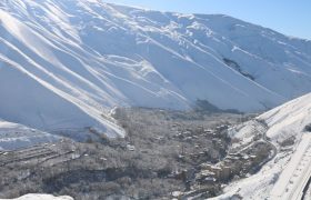 فصل زمستان در روستای سولقان