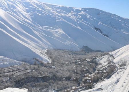فصل زمستان در روستای سولقان