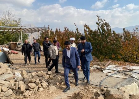 روستای امامزاده عقیل(ع) مقصد اولین بازدید مهندس محمد نژاد